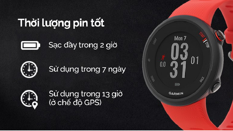 Đồng hồ thông minh Garmin Forerunner 45 